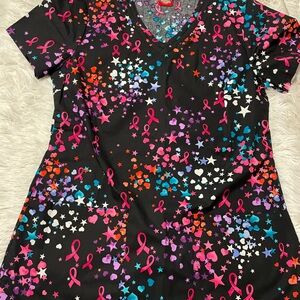 Dickies scrub top, no size tag, I believe it’s a small. Never worn